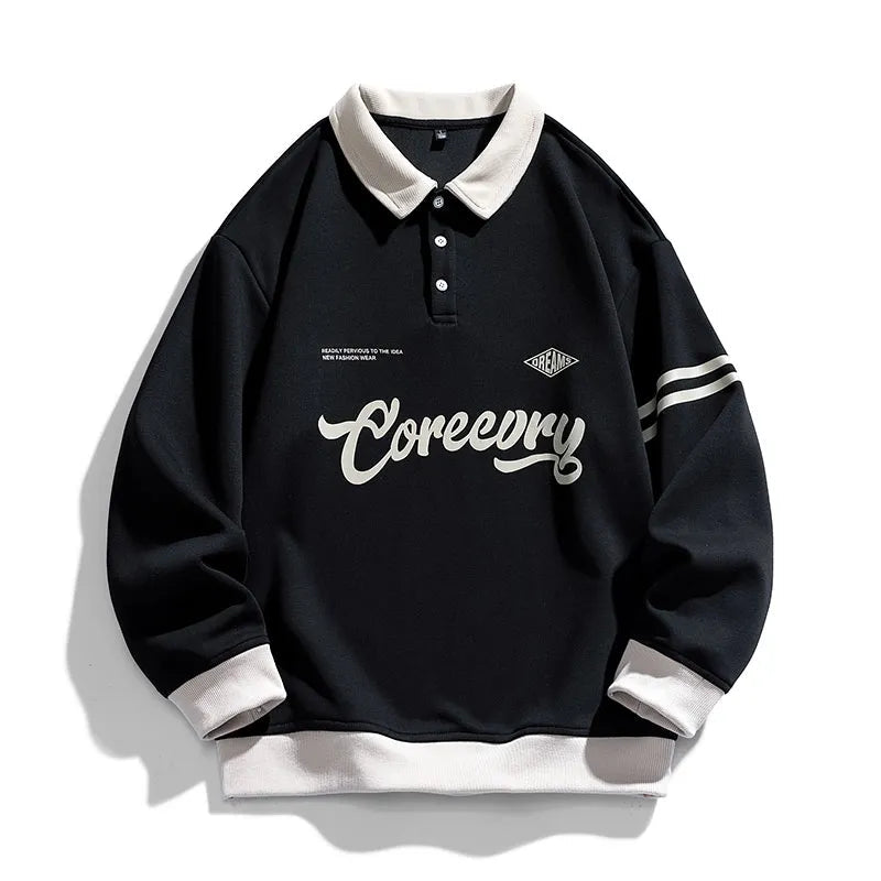 Coreevry Sweatshirt With Collar