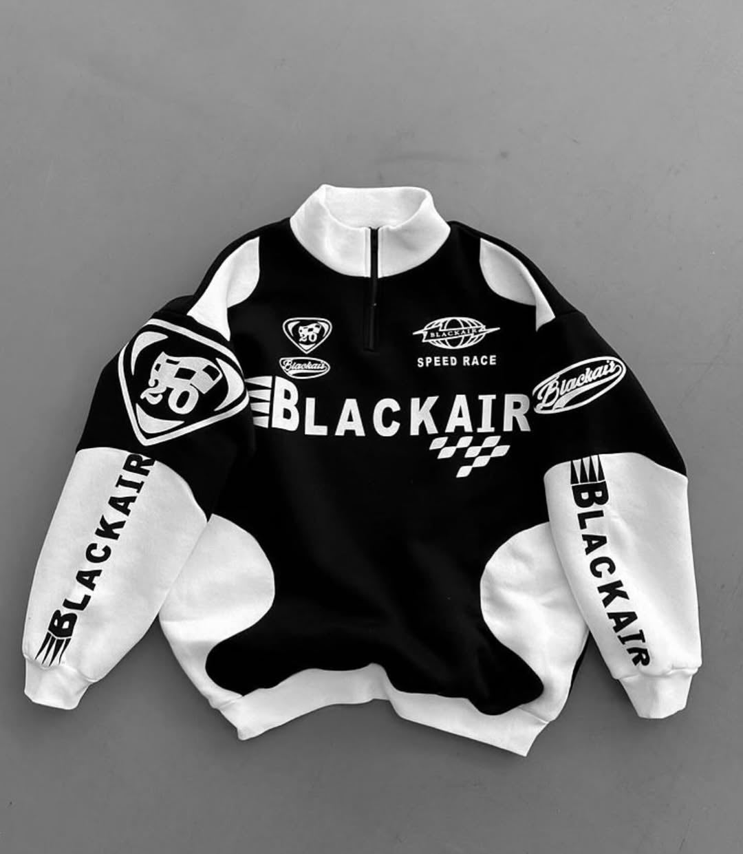 Bike Racing Black Air Aesthetic Sweatshirt