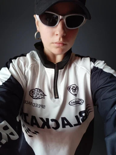 Bike Racing Black Air Aesthetic Sweatshirt