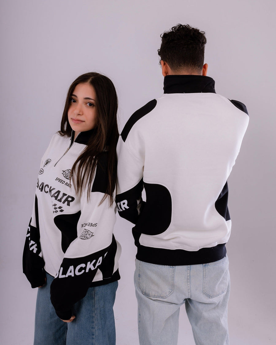 Bike Racing Black Air Aesthetic Sweatshirt