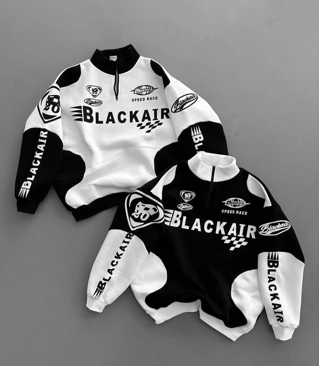Bike Racing Black Air Aesthetic Sweatshirt