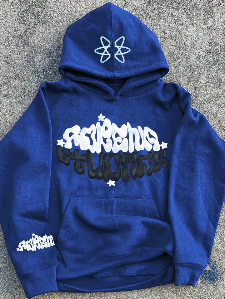 Aesthetic print hoodie