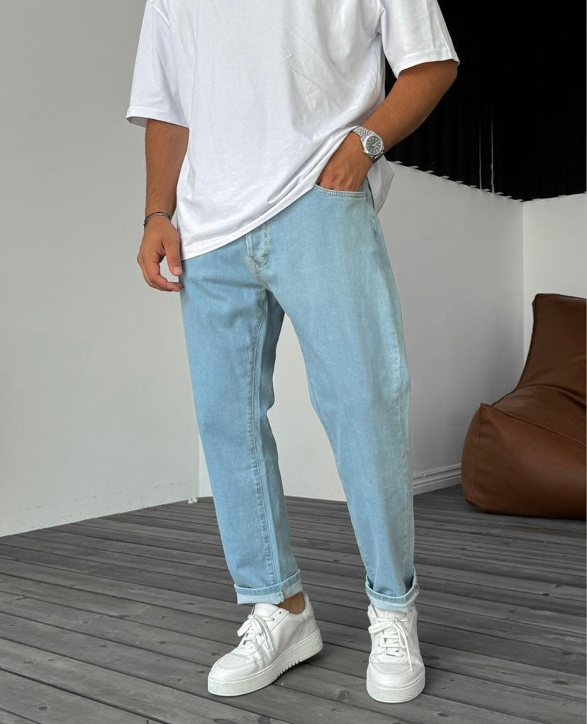 Ocean Blue Denim Jeans