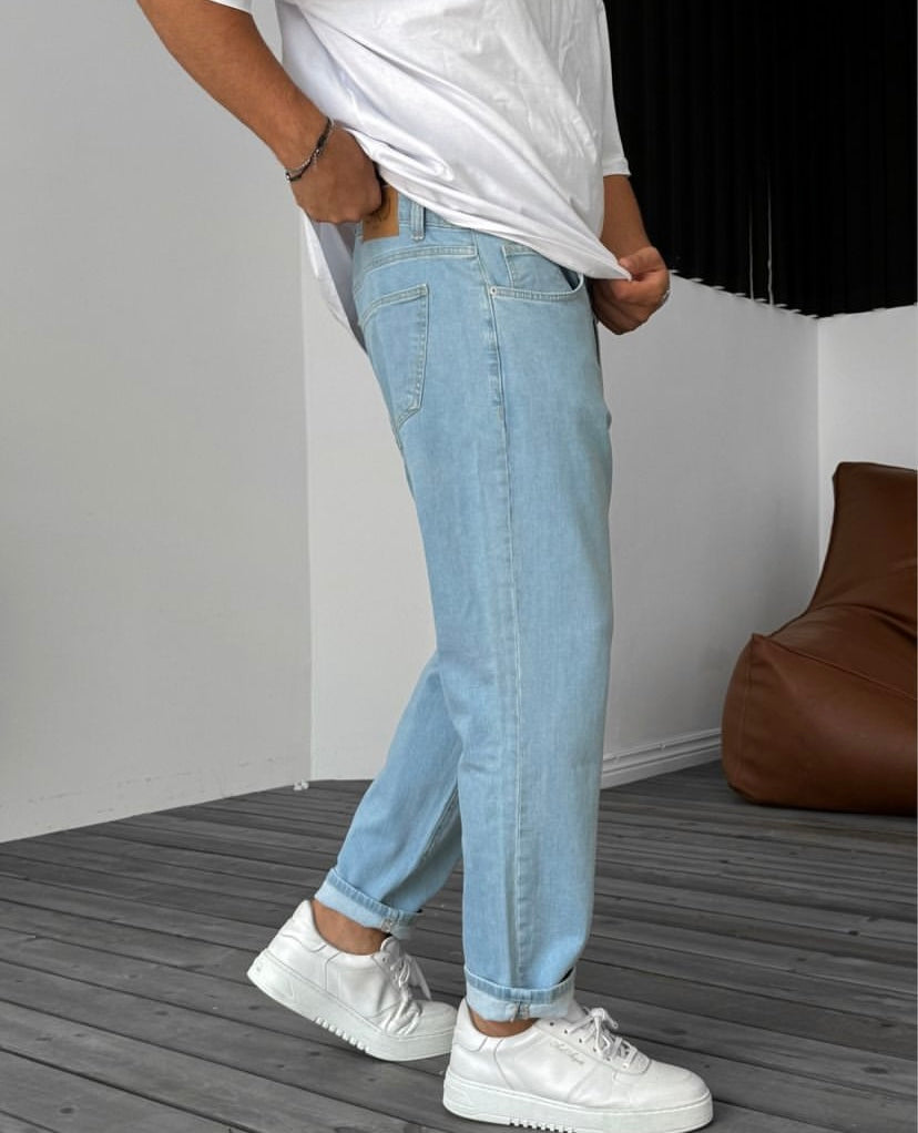 Ocean Blue Denim Jeans