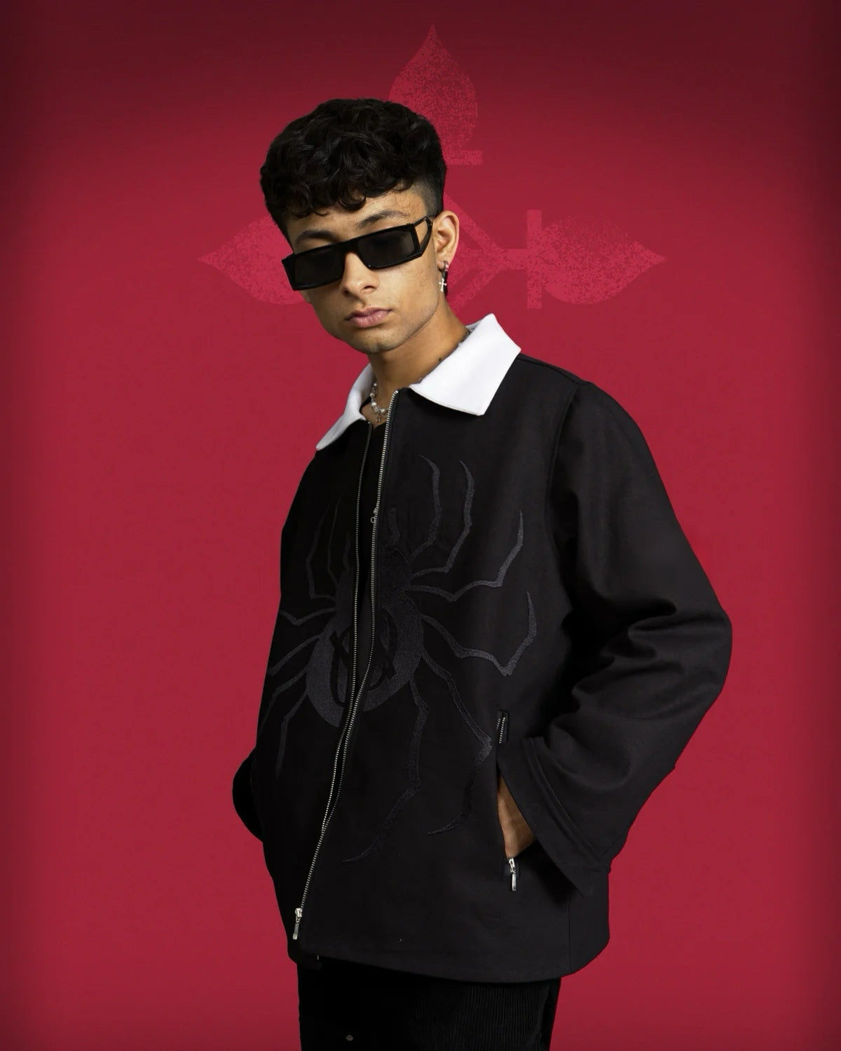 Cross Spider Jacket – Anime Inspired Streetwear City Apparel