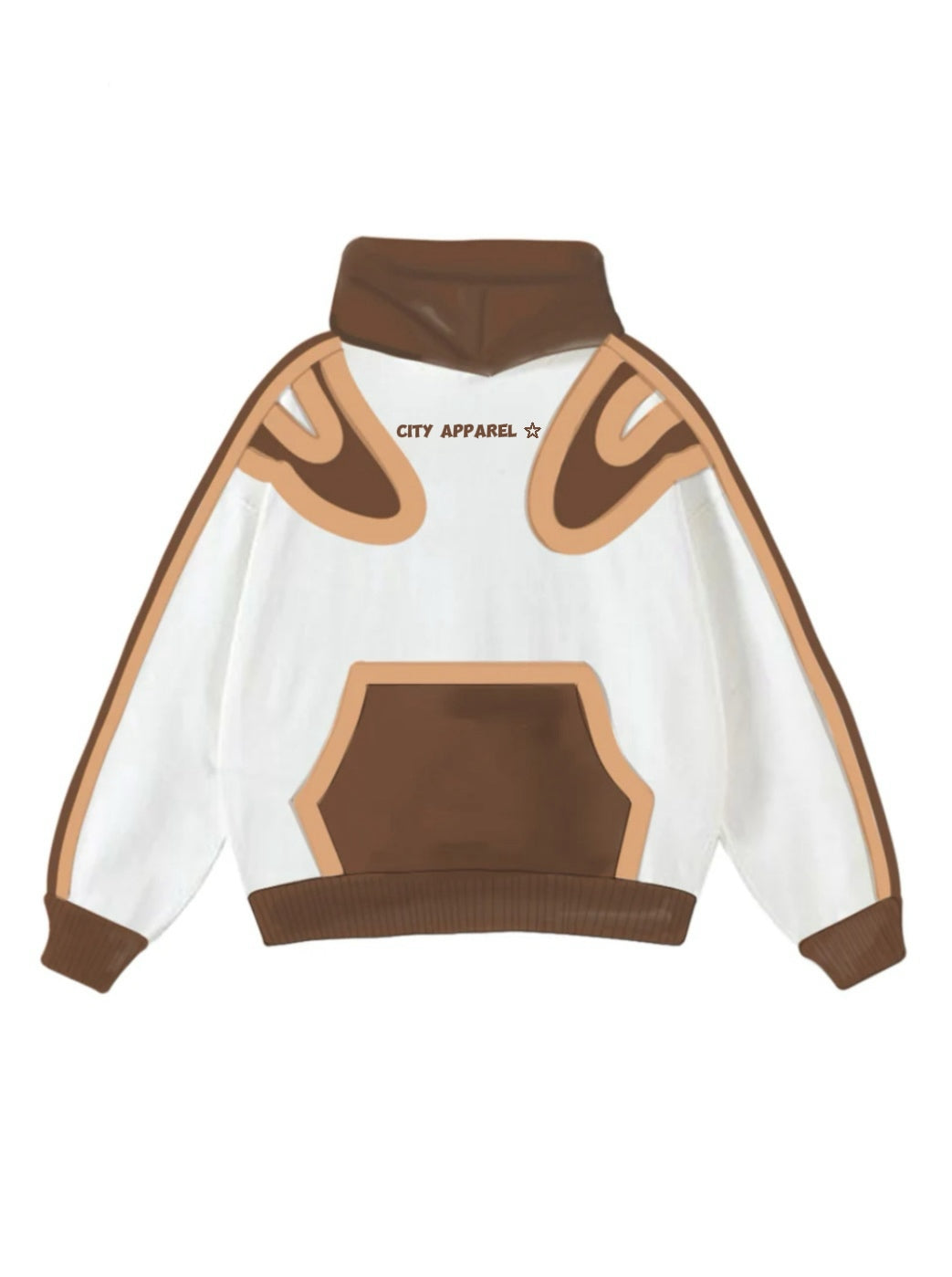Retro Streetwear Vibes – CITY APPAREL Star Hoodie